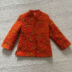 Vintage / Quilted Jacket / Small